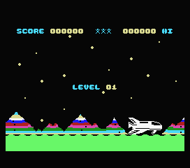 Space Walk screenshot 2 for MSX